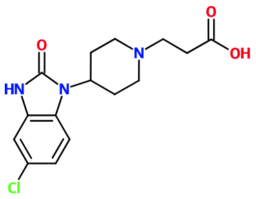 (image for) MC085507 3-[4-(5-Chloro-2-oxo-2,3-dihydro-benzoimidazol-1-yl)-piperidin-1-yl]-propionic acid